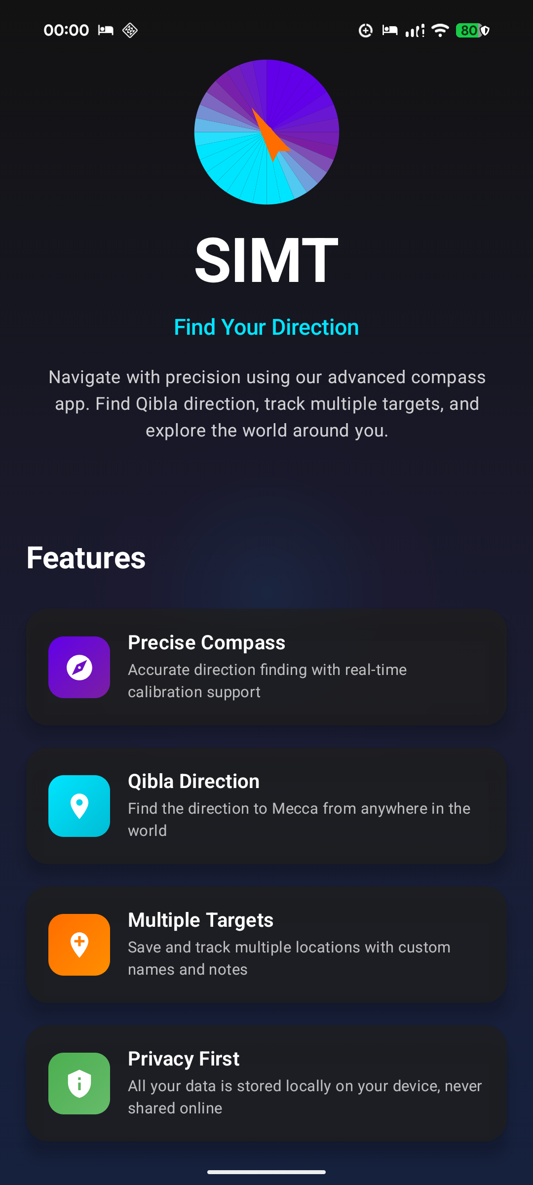 SIMT App Screenshot 1